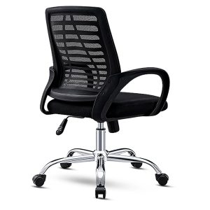 Chrome base chair