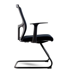 High-Back Black Mesh Office Chair
