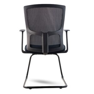 High-Back Black Mesh Office Chair