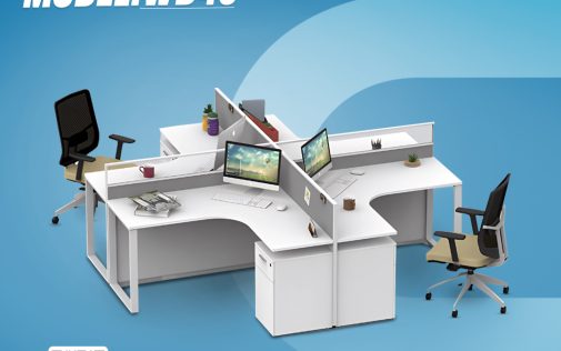 4 Person Executive Desk