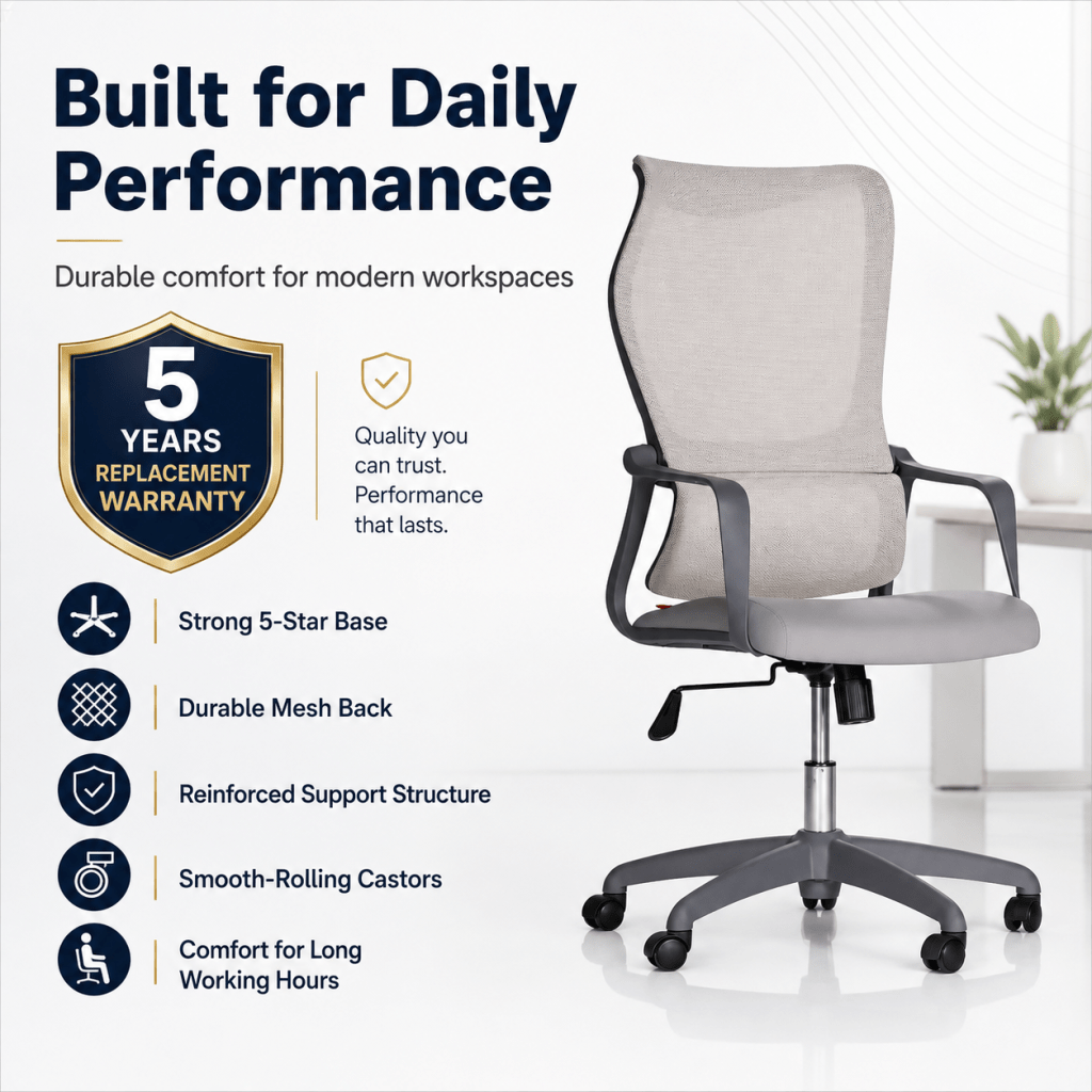 Cubic Luna EC 01 g Cubic Luna Ergonomic Mesh Chair