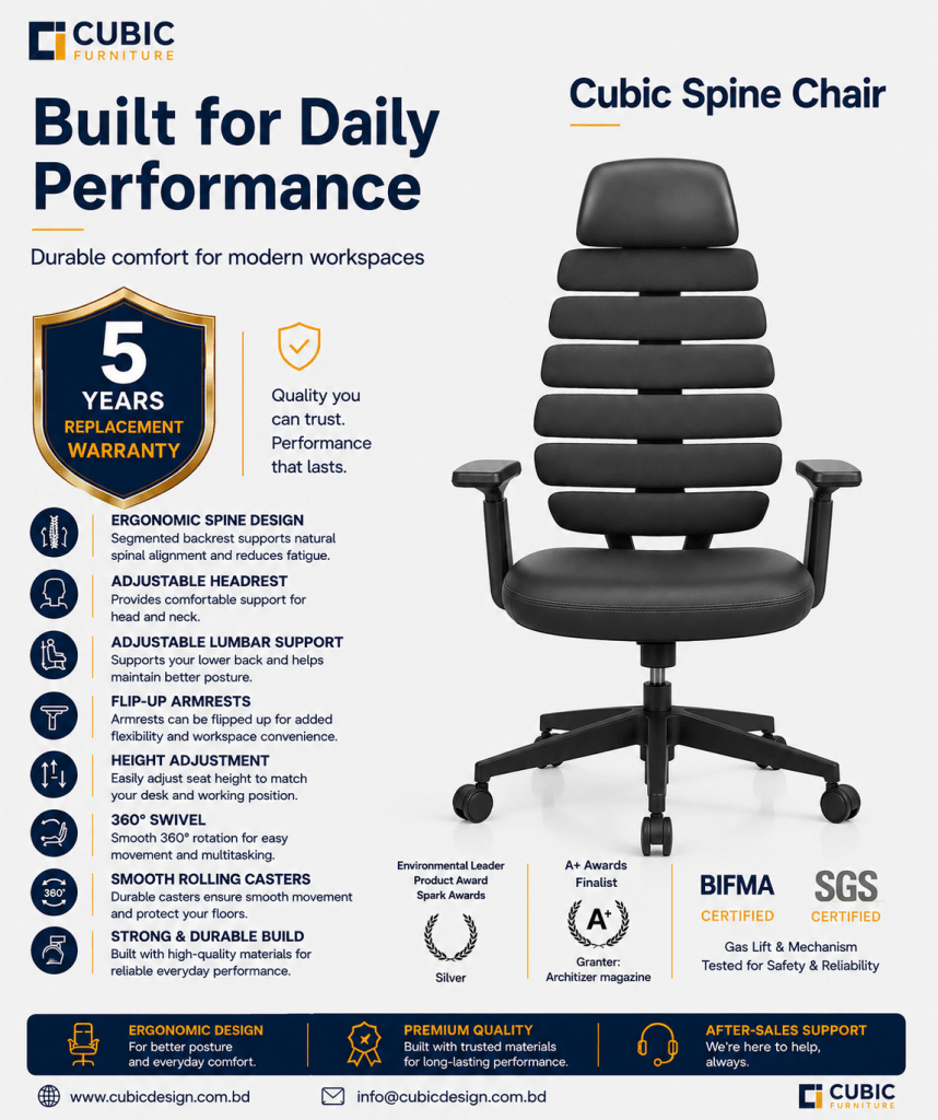 Cubic Spine Chair g Cubic Spine Chair