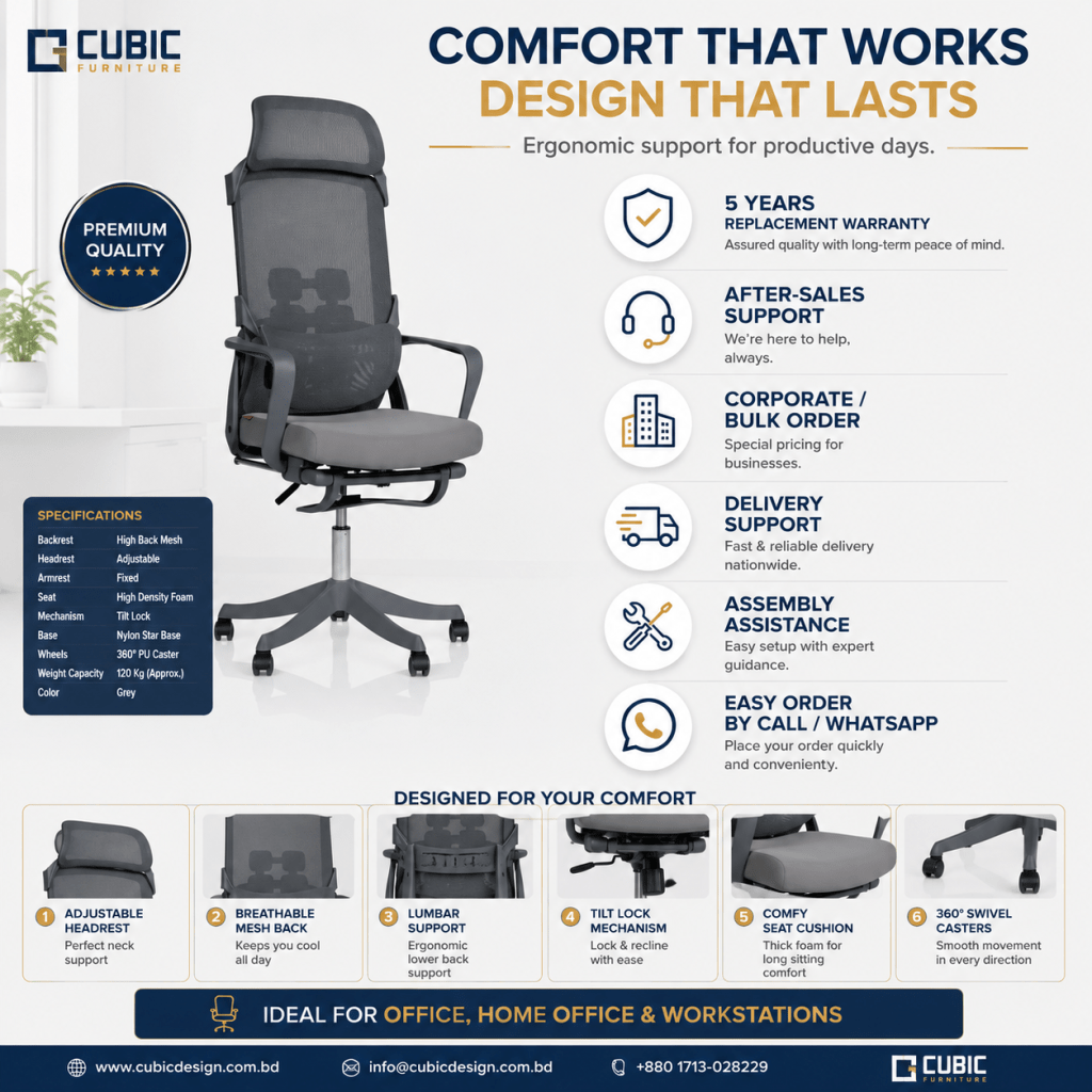 Product cubic luna s f Cubic Luna Executive Chair